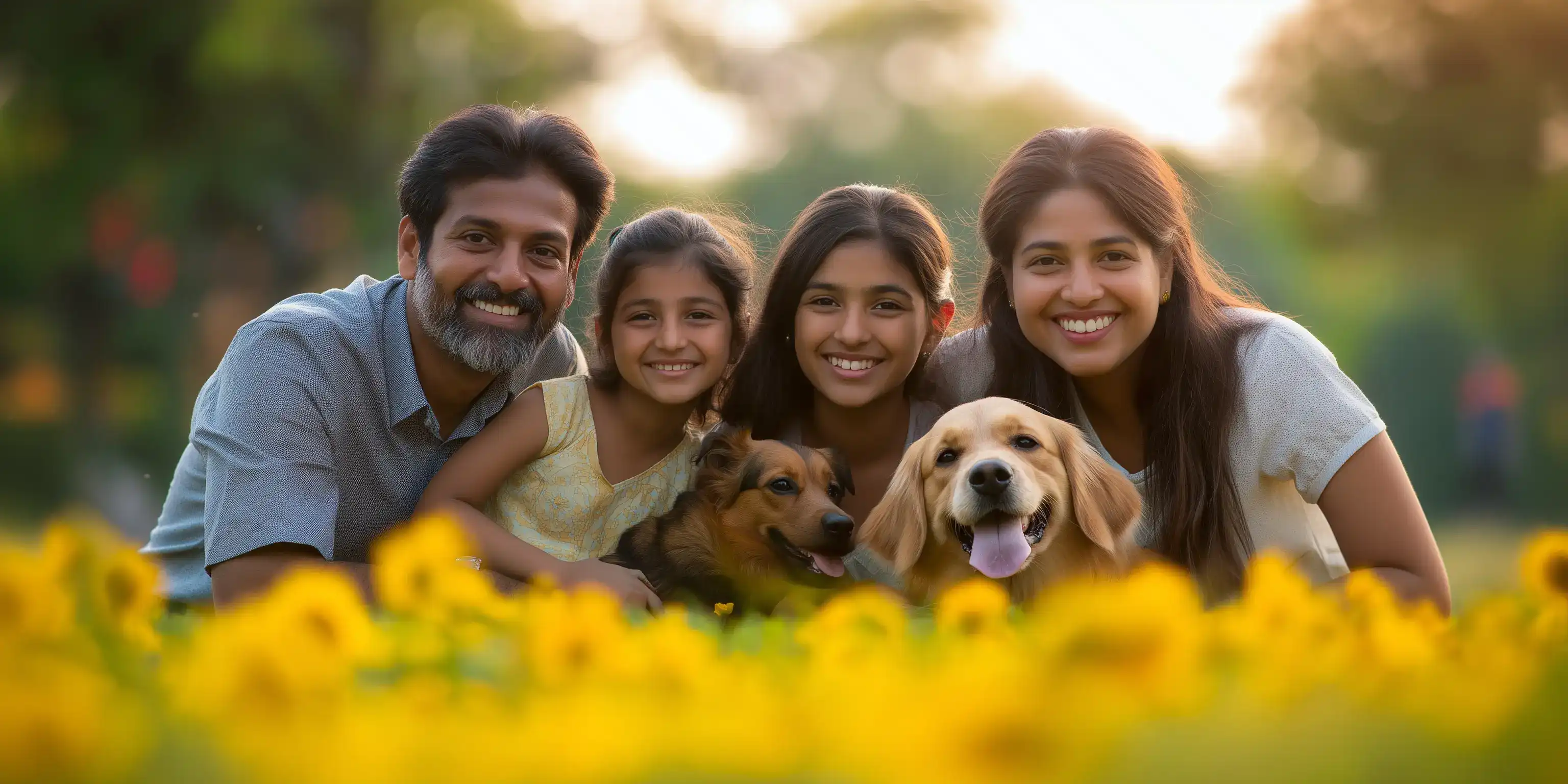 Sri Lankan family